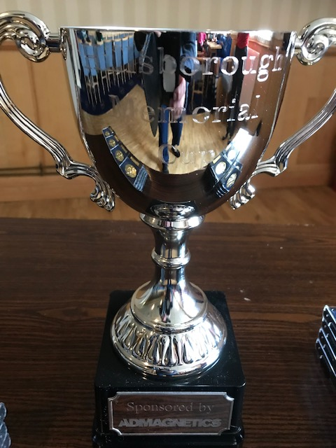 The Hillsborough Memorial Cup trophy